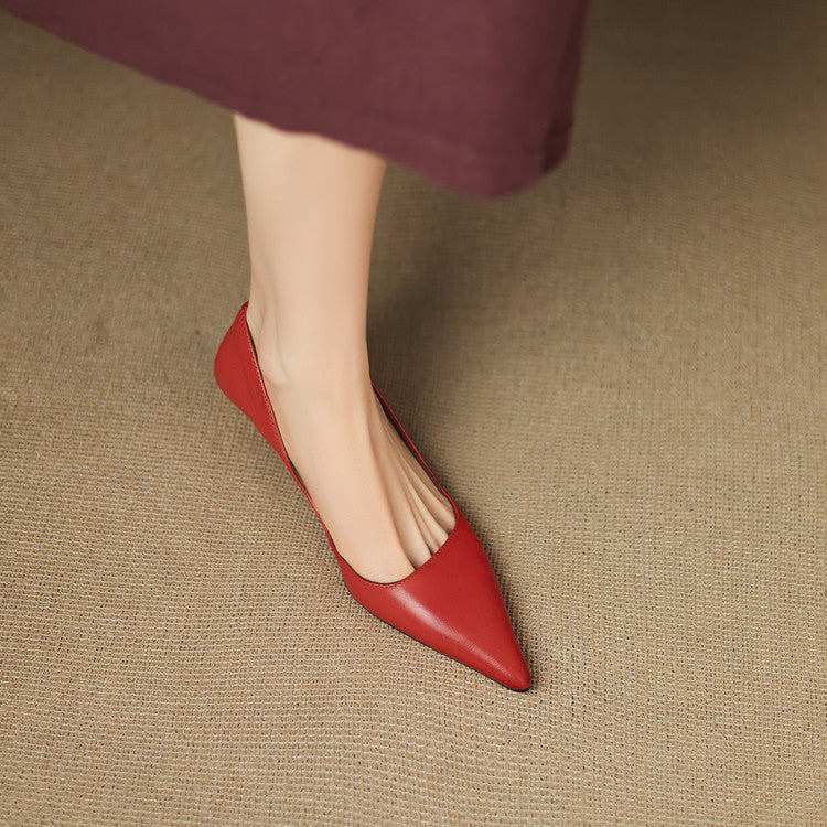 Vienna Genuine Leather Heels