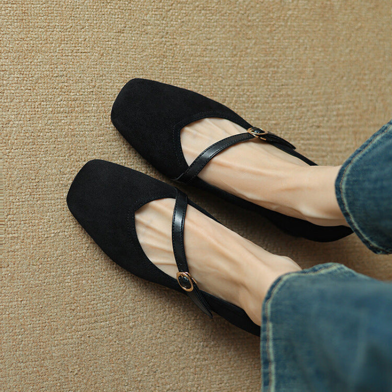 Vedas Suede Slippers