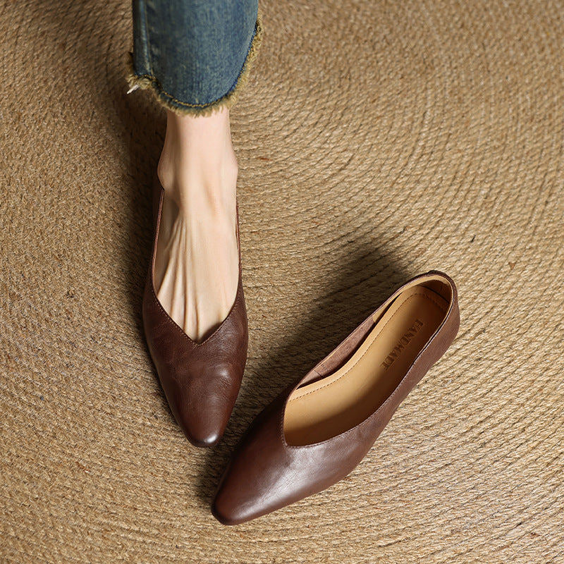Valmir Genuine Leather Mules