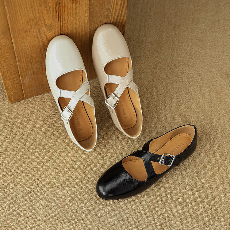 Nyra Genuine Leather Shoes