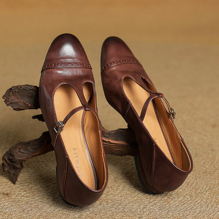 Cordova Genuine Leather Flats