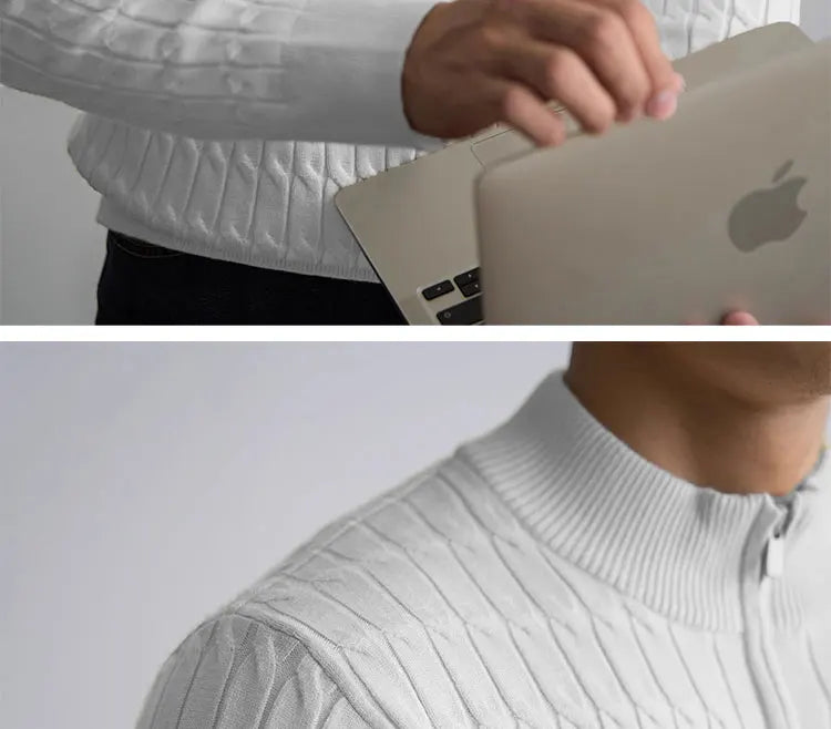 Ellison Cable Half-Zip