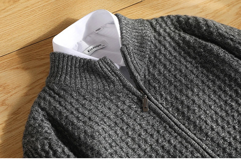 Arno Zip Cardigan