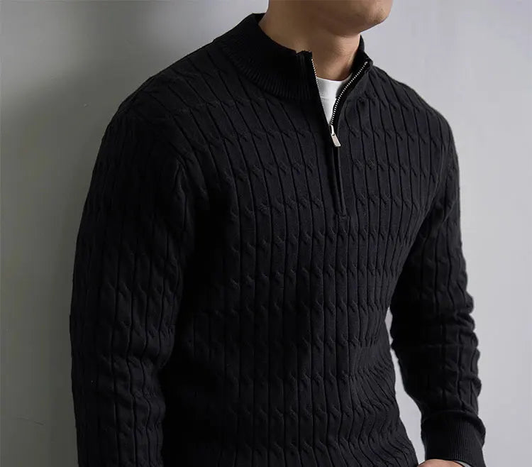 Ellison Cable Half-Zip