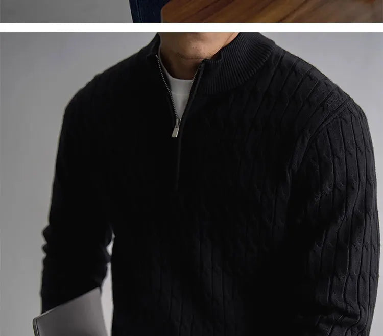 Ellison Cable Half-Zip