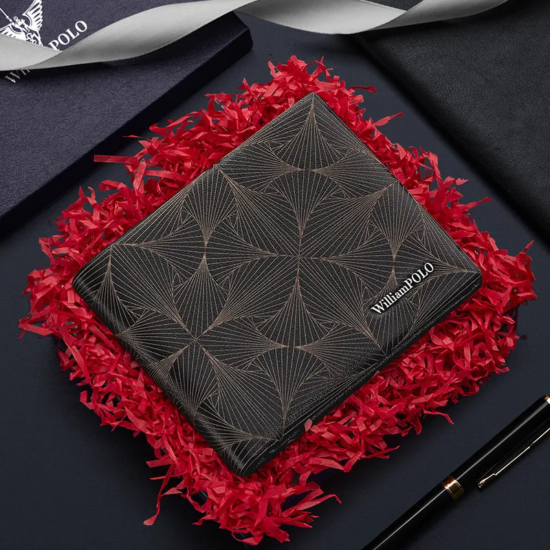 William Polo Genuine Leather Bifold Wallet