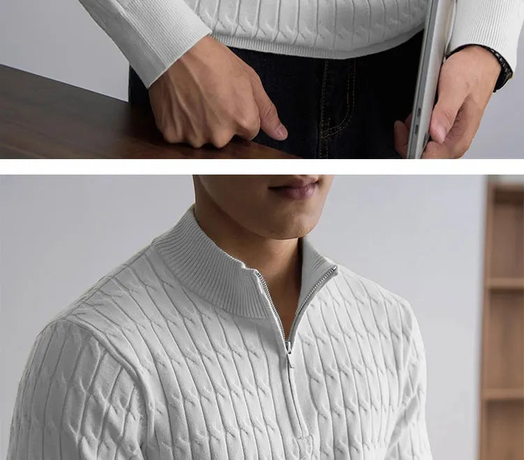 Ellison Cable Half-Zip