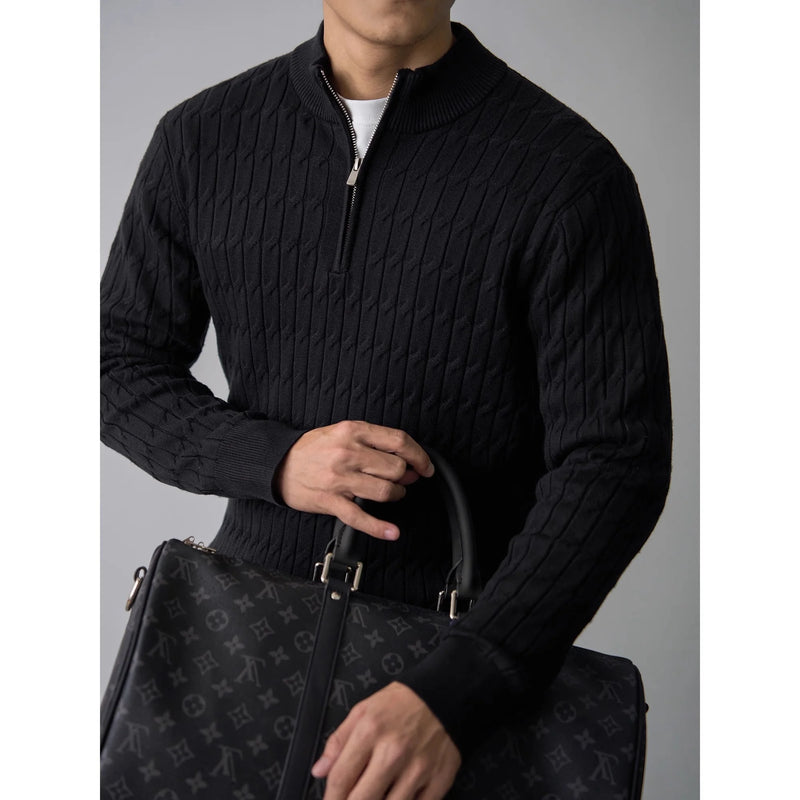 Ellison Cable Half-Zip