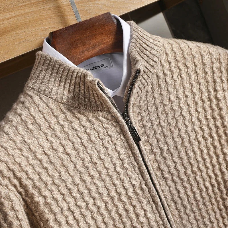 Arno Zip Cardigan