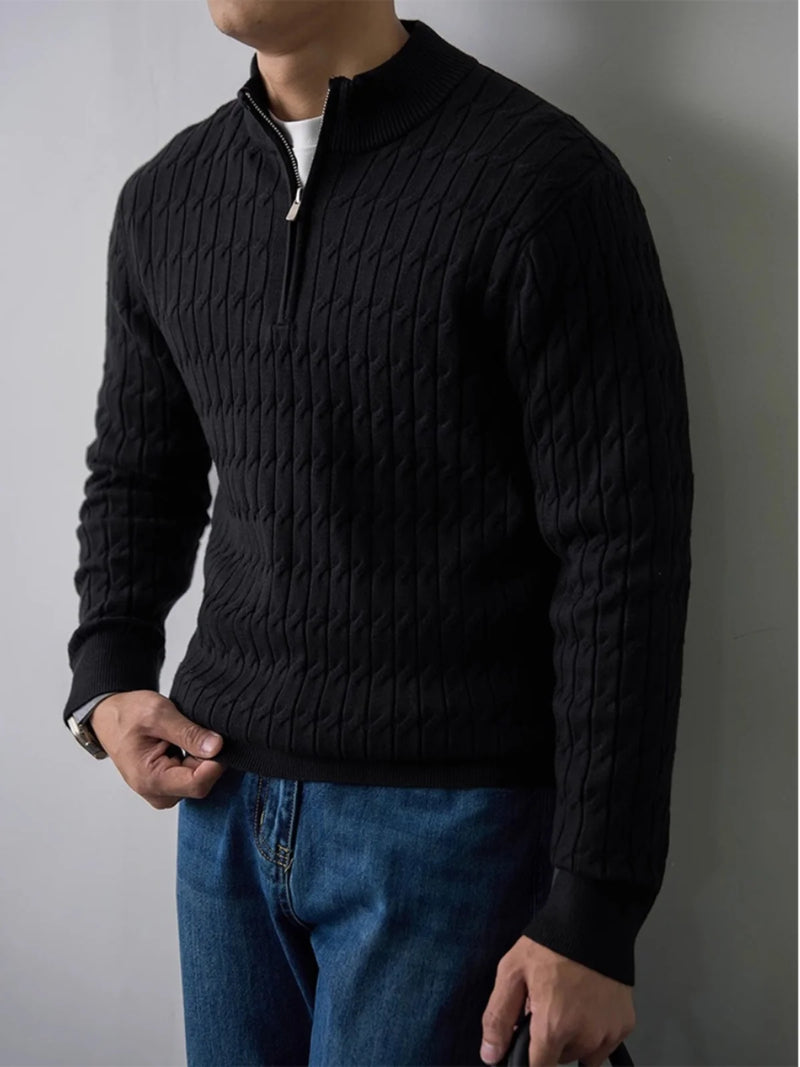 Ellison Cable Half-Zip
