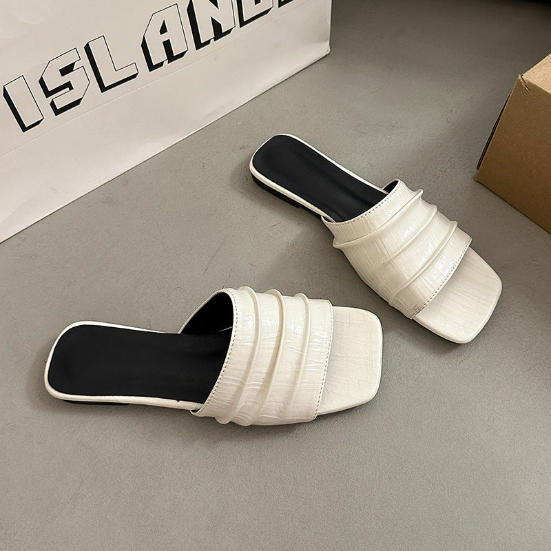 Nola Pleated Sandal