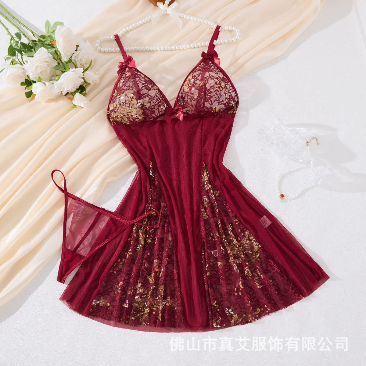 Sofia Lace Nightgown