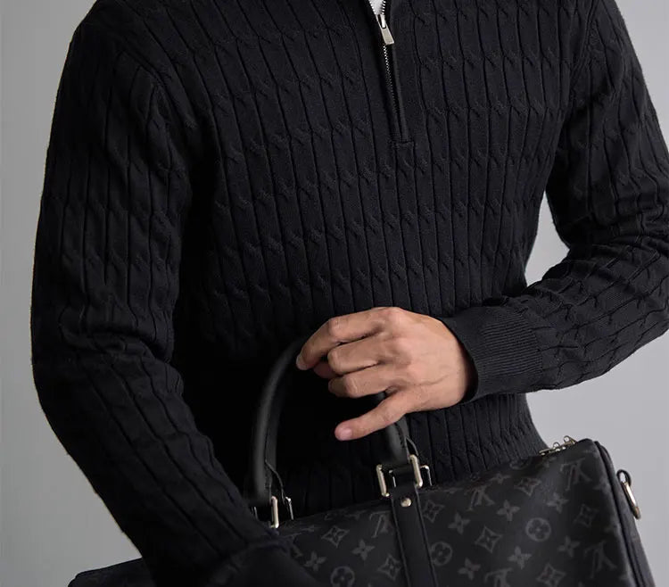 Ellison Cable Half-Zip