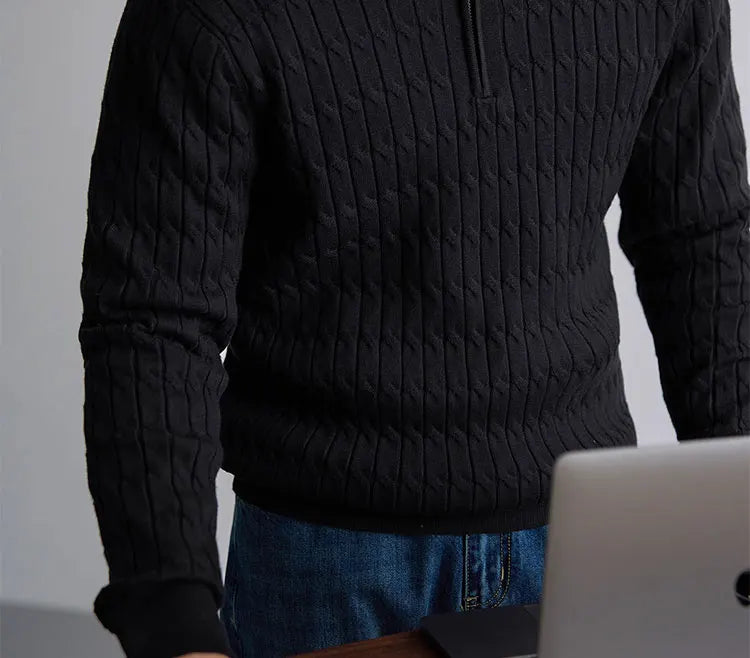 Ellison Cable Half-Zip