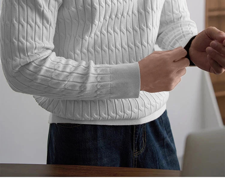 Ellison Cable Half-Zip