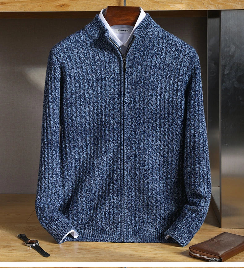 Arno Zip Cardigan
