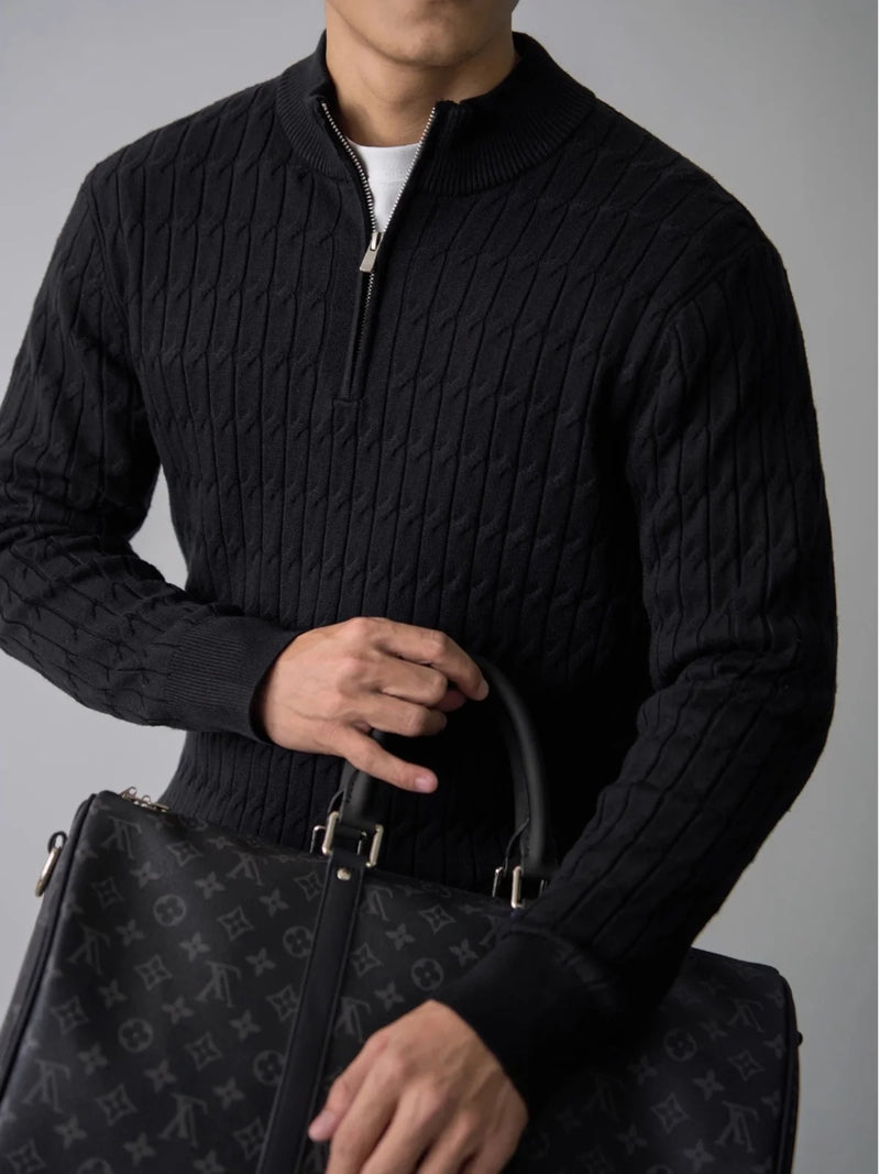 Ellison Cable Half-Zip