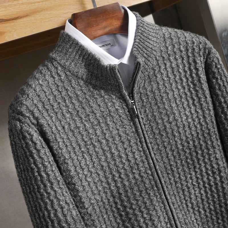 Arno Zip Cardigan