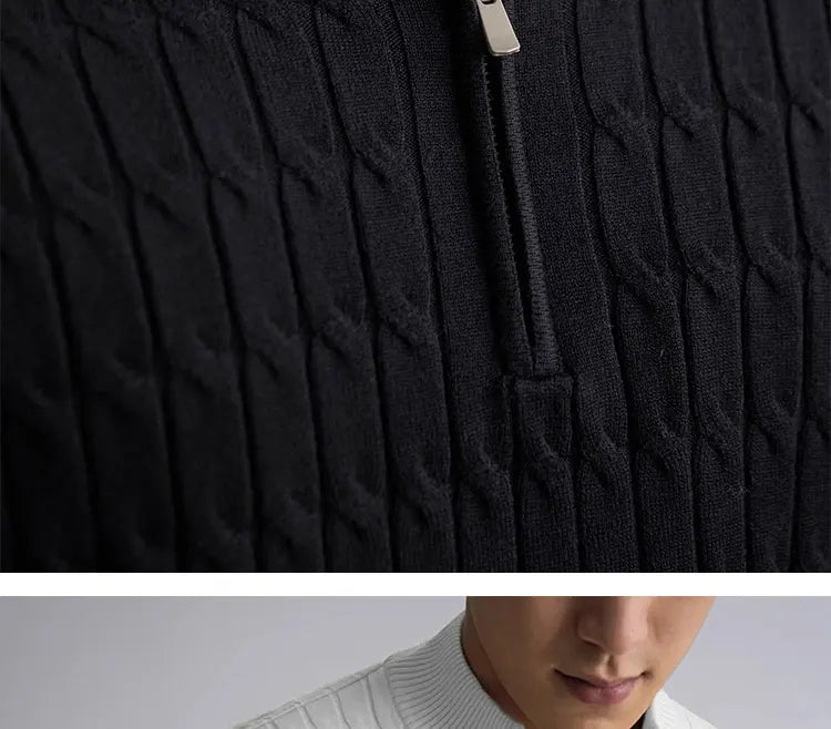 Ellison Cable Half-Zip