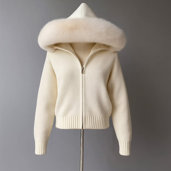 Ellison Faux Trim Hoodie