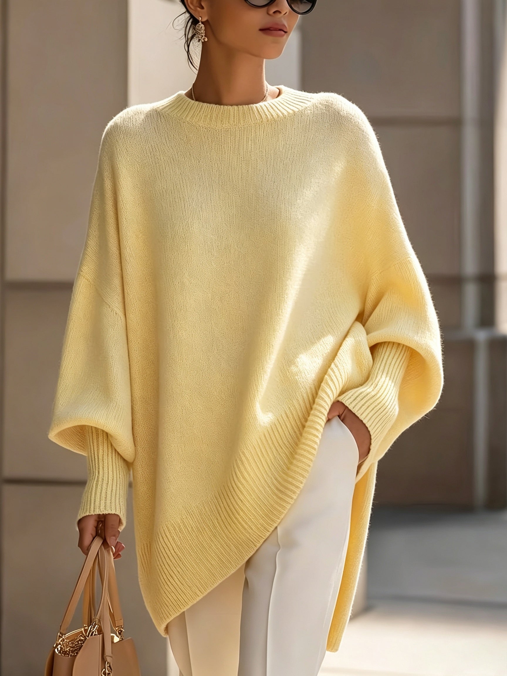 Maris Drape Sweater