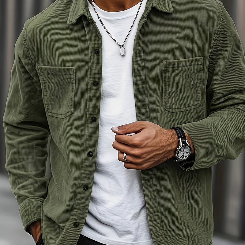 Ellison Cord Overshirt