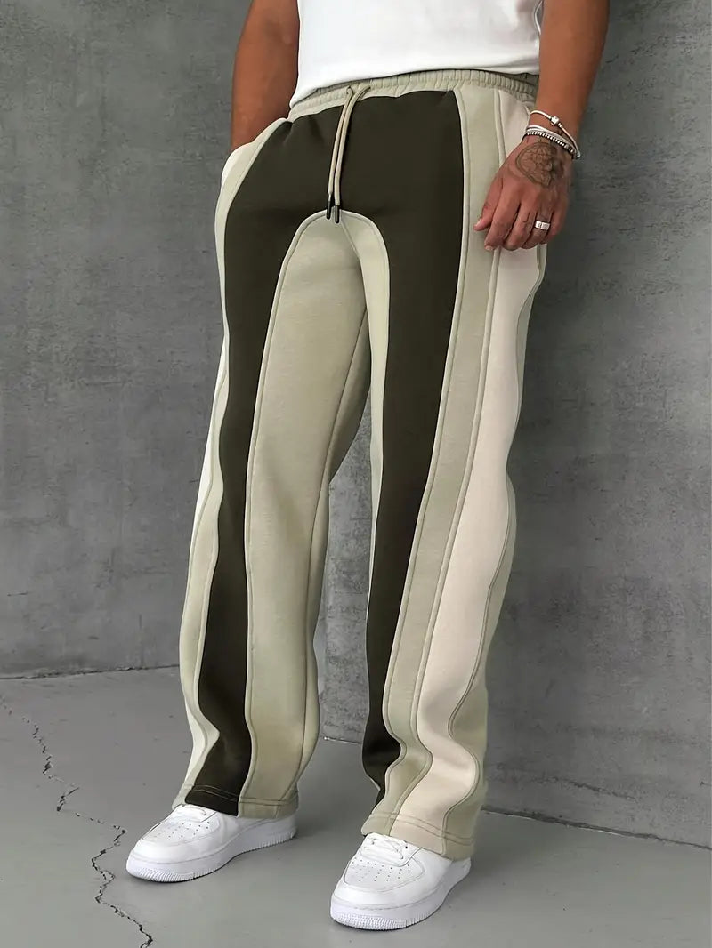Paneled Track Pant