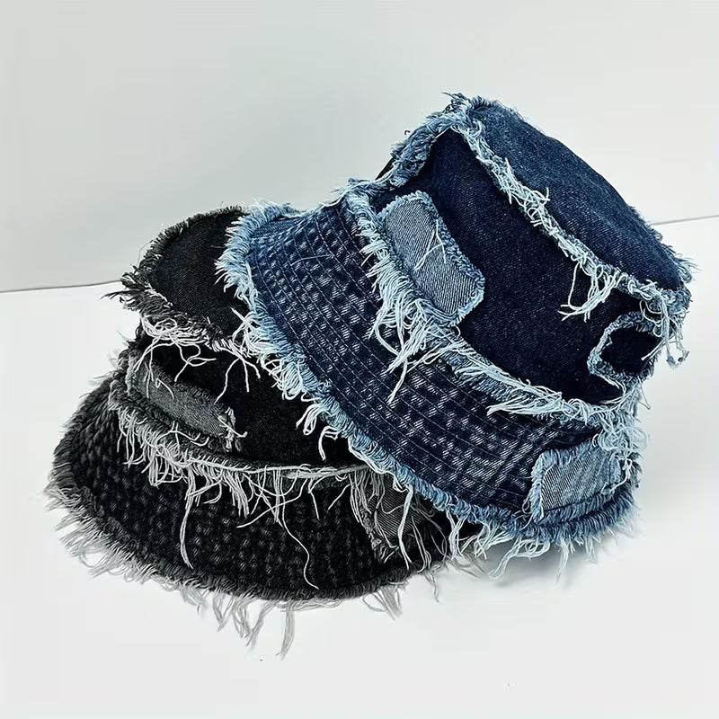 Arden Frayed Bucket