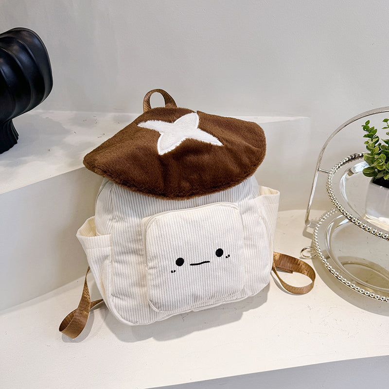 Cala Mushroom Backpack — Brown