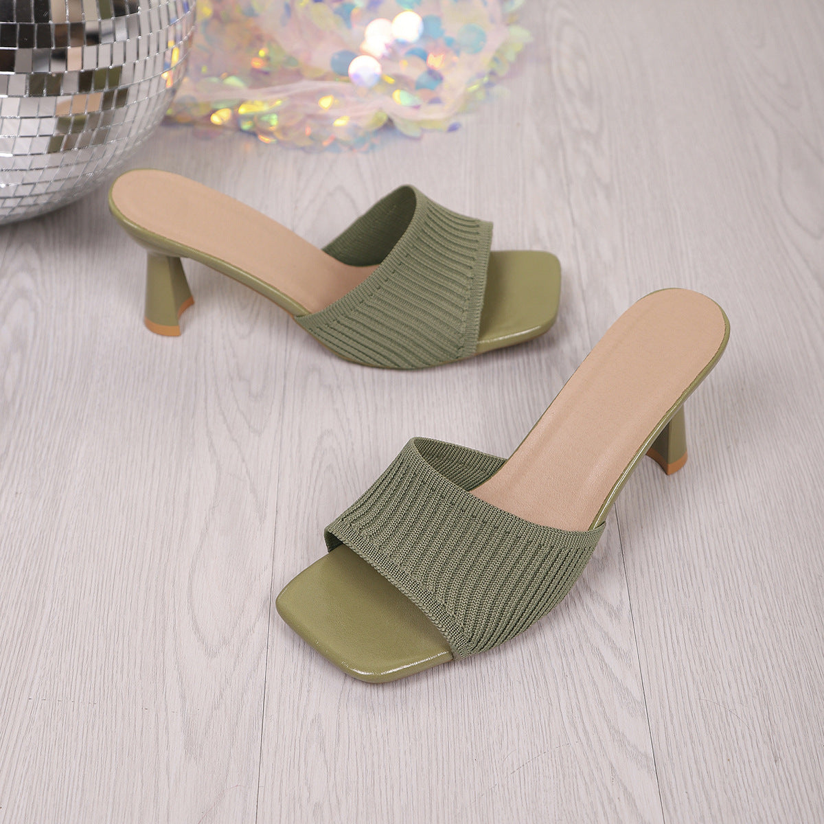 Renna Ribbed Heel