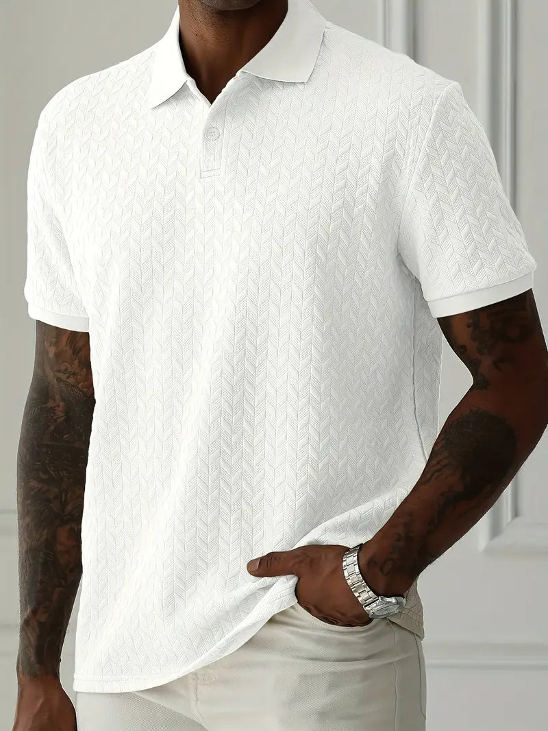 Ellison & Fitz Textured Polo