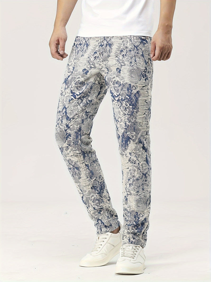 Jacquard Woven Denim