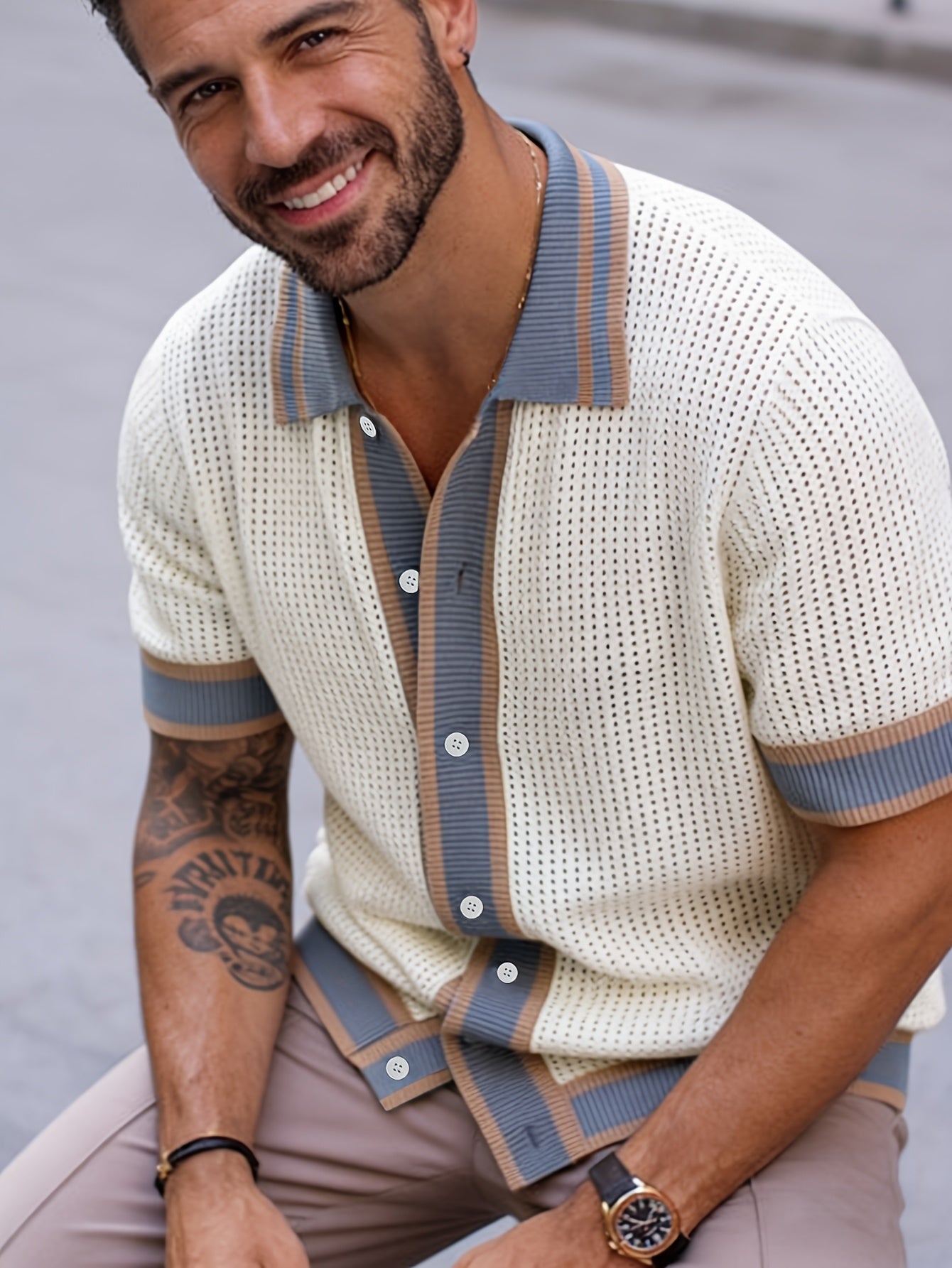 Cassius Knit Polo