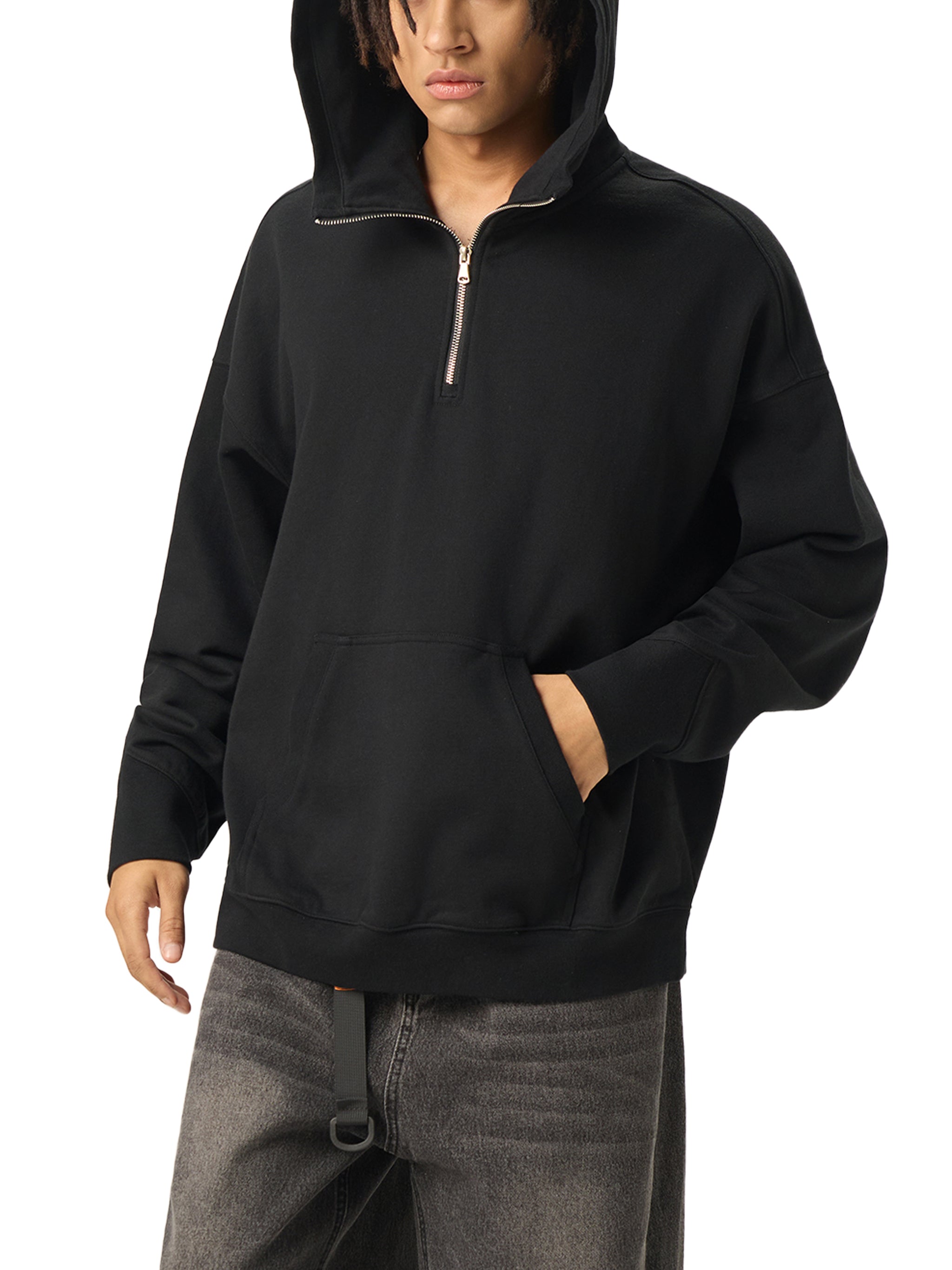 Ellison Quarter‑Zip Hoodie