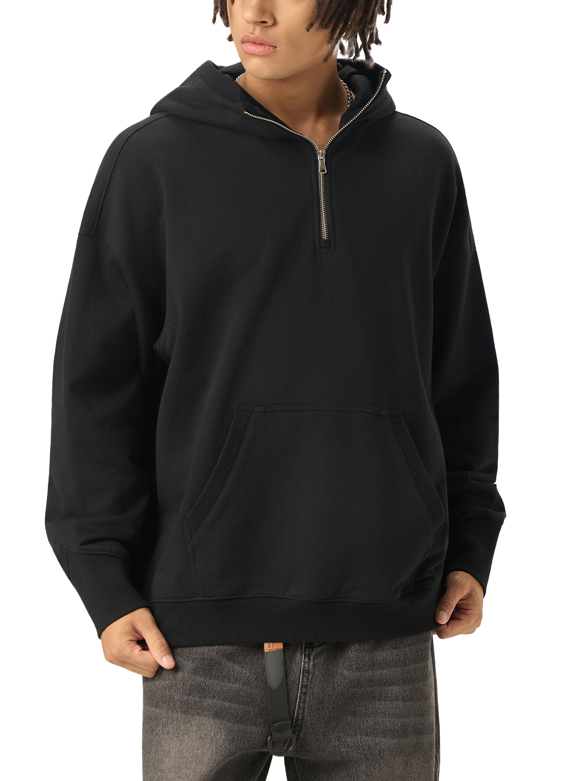 Ellison Quarter‑Zip Hoodie
