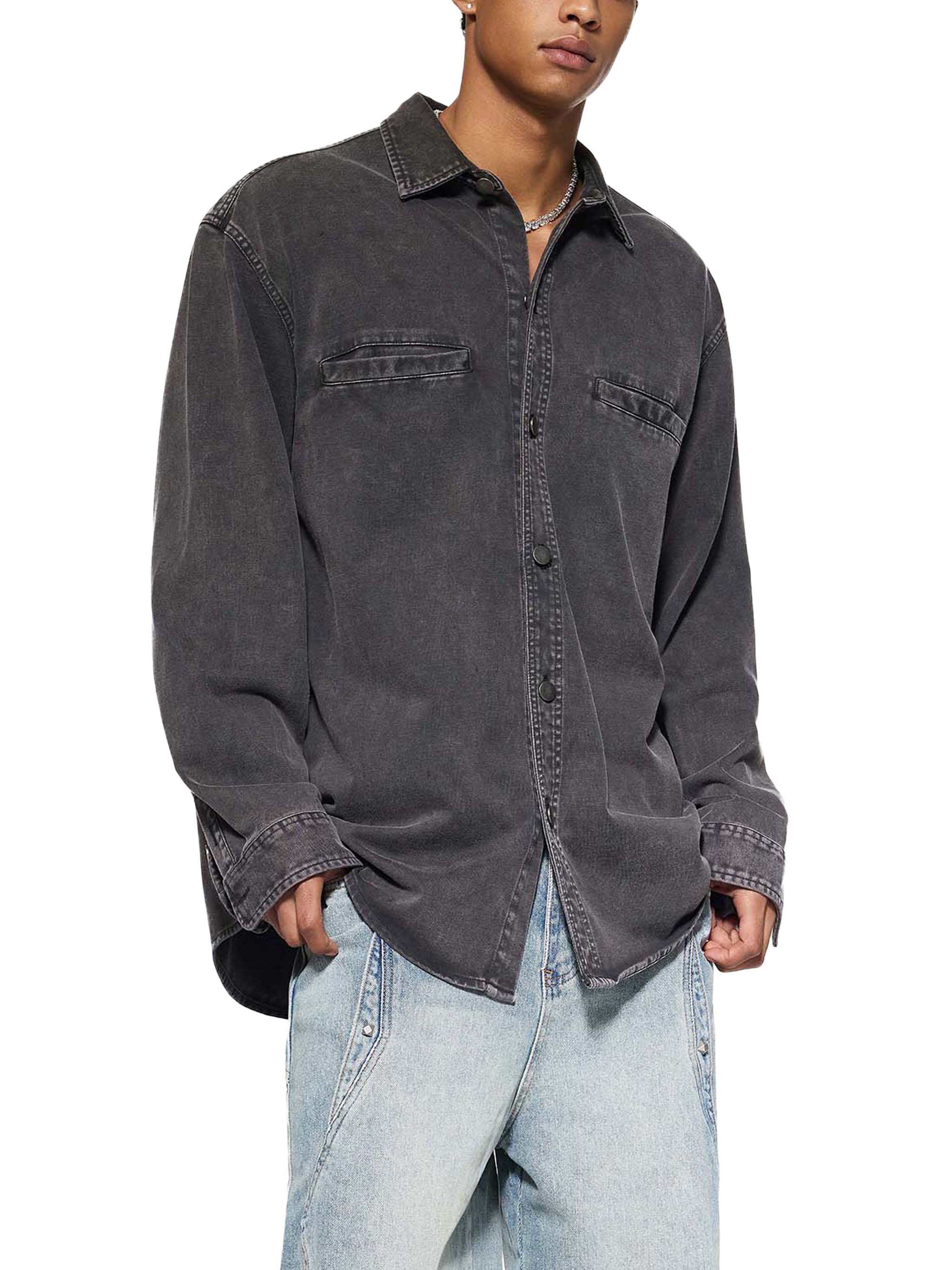Ellison Slate Denim Overshirt