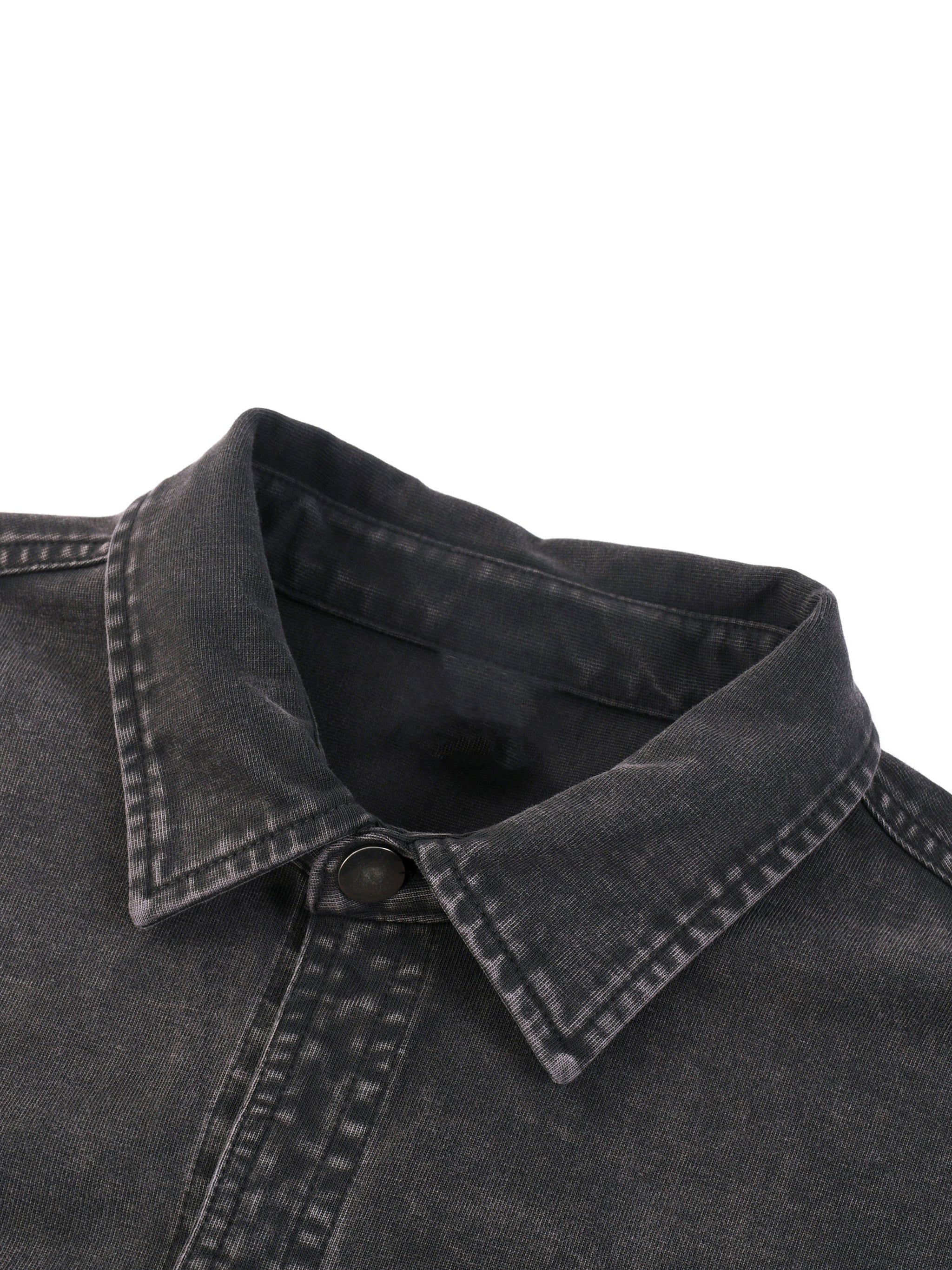 Ellison Slate Denim Overshirt