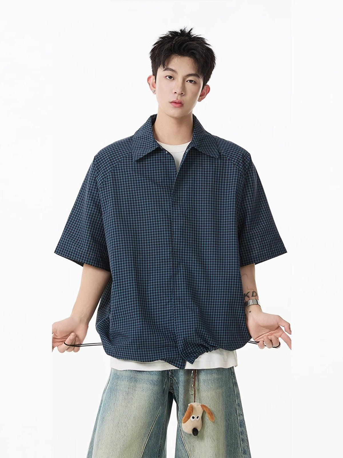 Kael Grid Shirt