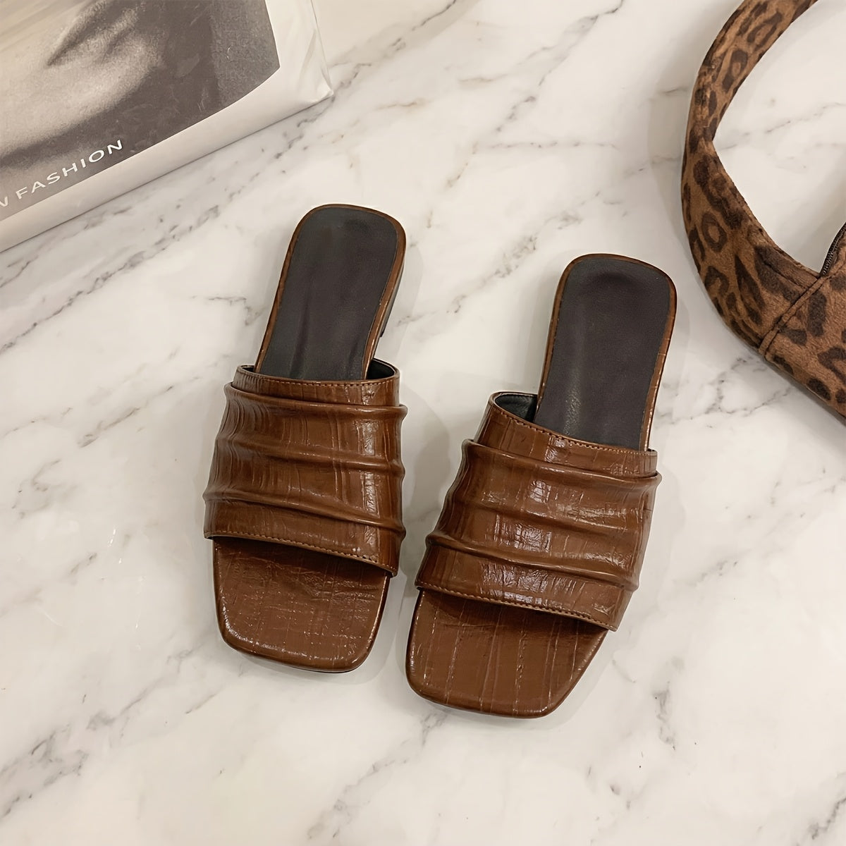 Nola Pleated Sandal