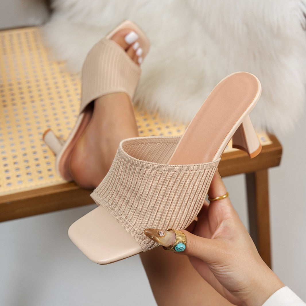 Renna Ribbed Heel
