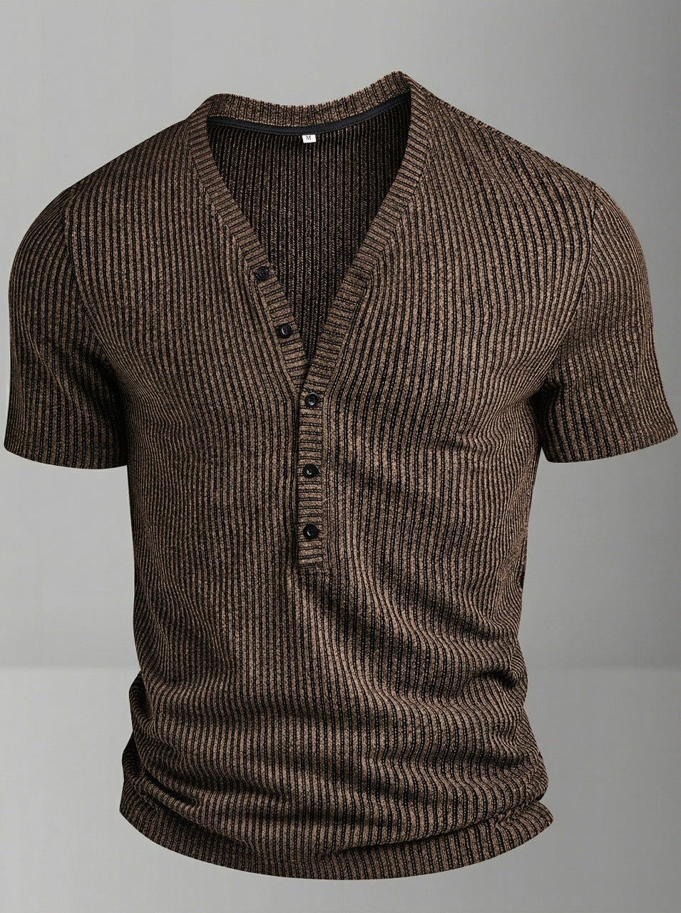Enzo Button Knit