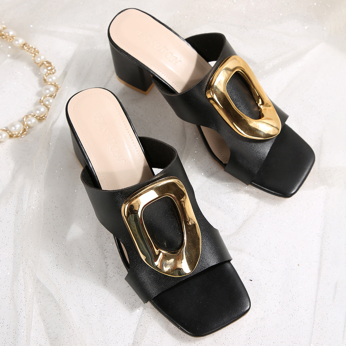 Violette Buckle Heel