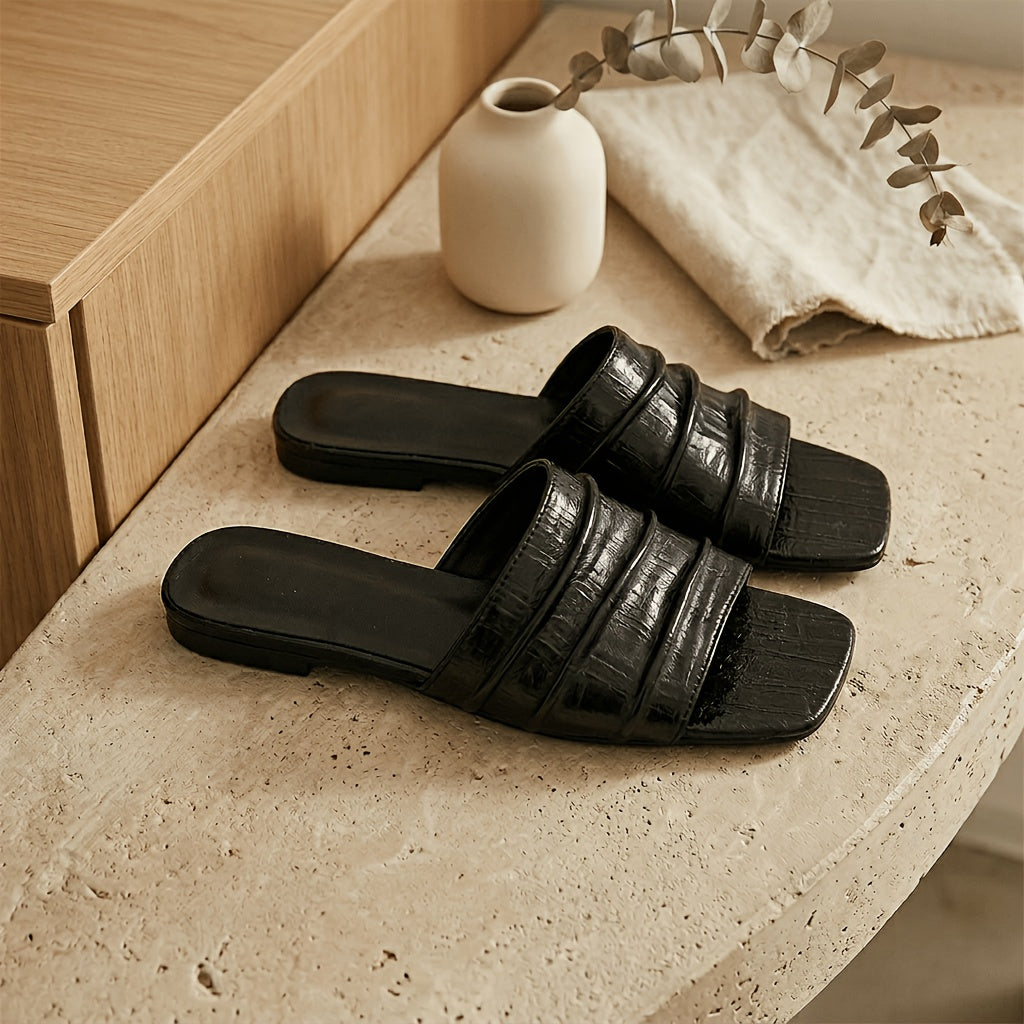 Nola Pleated Sandal