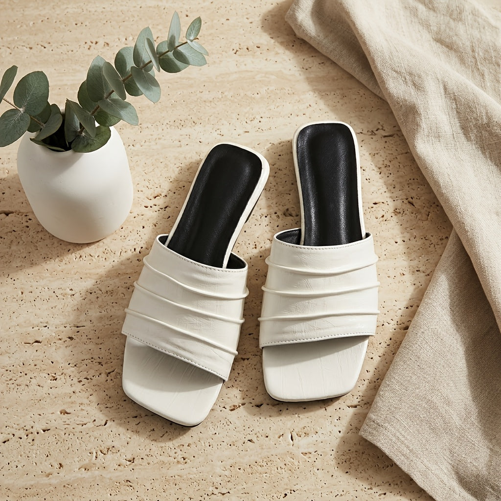 Nola Pleated Sandal