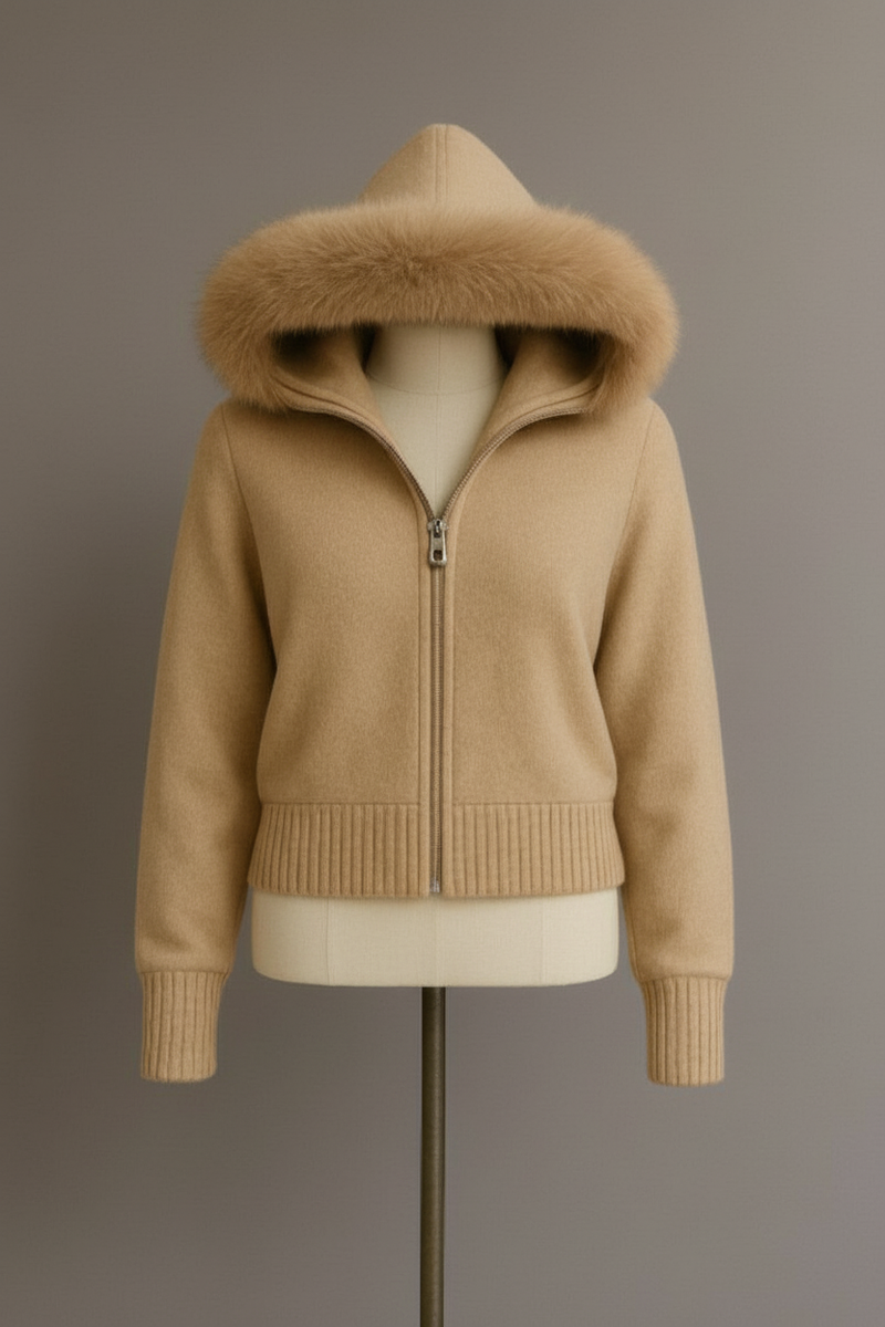 Ellison Faux Trim Hoodie