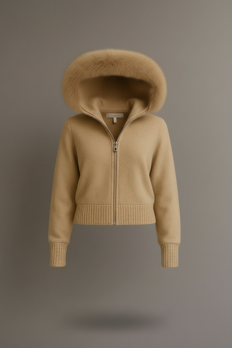 Ellison Faux Trim Hoodie