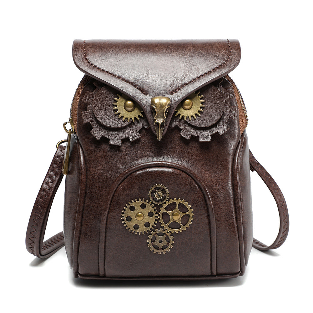 Orso Animal Bag — Steampunk Owl